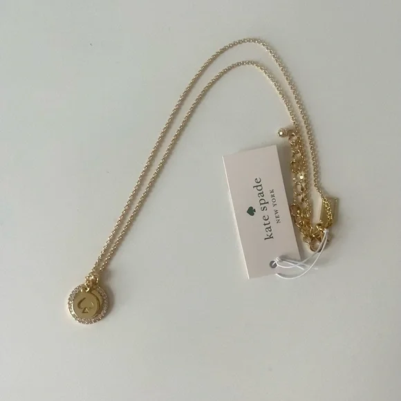 Kate Spade Spot the Spade Pendant Necklace - Picture 4 of 4